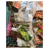 Large Collection of Quilting and Craft Fabric Remnants and Scraps