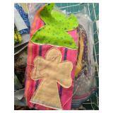 Large Collection of Quilting and Craft Fabric Remnants and Scraps