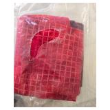 Quilting and Sewing Supply Lot with Faux Fur, Fabric Strips, and Interfacing