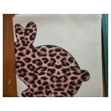 Home Decor and Fabric Lot with Wall Clock, Throw Blanket, Pillow Covers, and Sticker Book