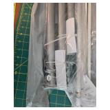 MansTays Tension Rod 28-48 Inch with Accessories and Ironing Board Cover