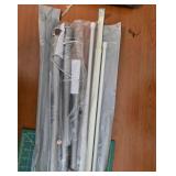 MansTays Tension Rod 28-48 Inch with Accessories and Ironing Board Cover