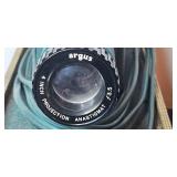Argus 300 Slide Projector with Case and Sylvania Blue Top Lamp