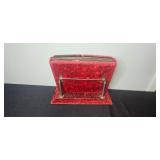 Vintage Religious Collection with Framed Artwork, Velvet Photo Album, and Antique Bibles