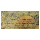 Vintage Religious Collection with Framed Artwork, Velvet Photo Album, and Antique Bibles