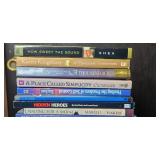 Collection of Mixed Genre Books Including Fiction, Faith, Inspiration, and More