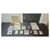 Collection of Assorted Photo Frames in Various Sizes and Styles