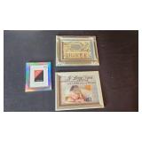 Collection of Assorted Photo Frames in Various Sizes and Styles