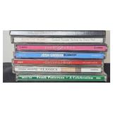 Collection of Music CDs Including Josh Groban, Andrea Bocelli, and Classical Mix
