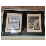 Old Town Solid Wood Picture Frames Assortment, 5x7 and 11x14 Sizes