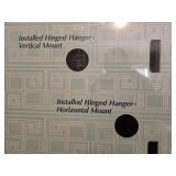 Old Town Solid Wood Picture Frames Assortment, 5x7 and 11x14 Sizes