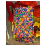 Bulk Lot of Craft Ribbon and Quilting Fabric Scraps