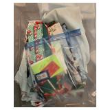 Bulk Lot of Craft Ribbon and Quilting Fabric Scraps