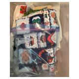 Bulk Lot of Craft Ribbon and Quilting Fabric Scraps