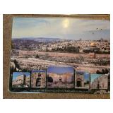 Set of 3 Jerusalem and Holy Land Placemats