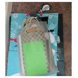 Assorted Gift Bags, Shredded Paper Filler, and Holiday Wrapping Lot