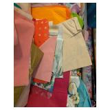 Assorted Gift Wrap Supplies with Tissue Paper, Wrapping Paper, and Storage Bin