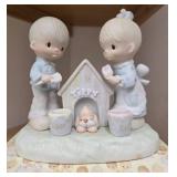 Set of 4 Precious Moments Figurines with Original Boxes - Enesco Collectors Items