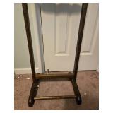 Wooden Valet Stand with Hanger and Accessory Bars 42" x 18"