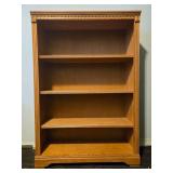 Wooden Bookcase with 3 Shelves, 48in x 33in x 11in
