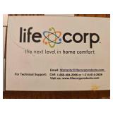 Life Corp Electric Infrared Heater LS21-2W-IQT 1500W with Wood Trim