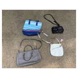 Collection of Handbags and Crossbody Bags including Perlina and Striped Tote