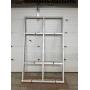 Western Windows System Aluminum Framed / Tinted / (6) Pane Exterior Window, 63 1/2" x 101 1/4" OD