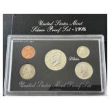 1998-S Silver Proof Set
