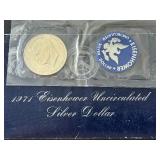 1971-S Eisenhower Silver Dollar Uncirculated