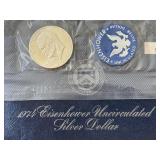 1974-S Eisenhower Silver Dollar Uncirculated