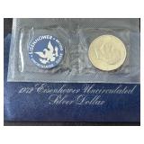 1972-S Eisenhower Silver Dollar Uncirculated