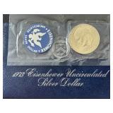 1973-S Eisenhower Silver Dollar Uncirculated