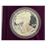 1990-S Silver Eagle Proof
