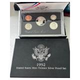 1992-S Premier Silver Proof Set