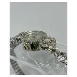 Vintage Hamilton 14K White Gold and Diamond Ladies Manual Wind-Up Watch (6.5") in Working Condition Vintage Hamilton 14K White Gold and Diamond Ladies Manual Wind-Up Watch (6.5") in Working Condition