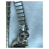 Vintage Hamilton 14K White Gold and Diamond Ladies Manual Wind-Up Watch (6.5") in Working Condition Vintage Hamilton 14K White Gold and Diamond Ladies Manual Wind-Up Watch (6.5") in Working Condition