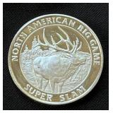 North American Hunting Club One Troy Ounce (.999 Fine Silver) Coin North American Hunting Club One Troy Ounce (.999 Fine Silver) Coin