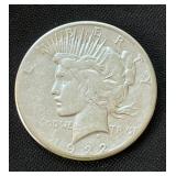 1922-S Peace Silver Dollar 1922-S Peace Silver Dollar