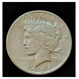 1924-S Peace Silver Dollar 1924-S Peace Silver Dollar