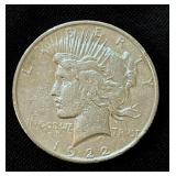 1922-D Peace Silver Dollar 1922-D Peace Silver Dollar