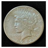 1922-S Peace Silver Dollar 1922-S Peace Silver Dollar