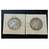 1953 and 1963 Franklin Half Dollars 1953 and 1963 Franklin Half Dollars