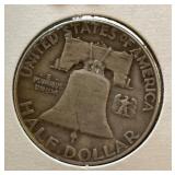 1953 and 1963 Franklin Half Dollars 1953 and 1963 Franklin Half Dollars