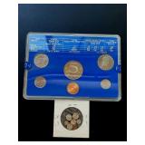 1982 Swedish 6-Coin Uncirculated Coin Set & World 1982 Swedish 6-Coin Uncirculated Coin Set & World