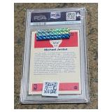 Michael Jordan Rookie 1986 Fleer Sticker #8 - Chicago Bulls Vintage Basketball Card Michael Jordan Rookie 1986 Fleer Sticker #8 - Chicago Bulls Vintage Basketball Card