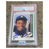 Ken Griffey Jr. Rookie Auto 1989 Upper Deck  #1 PSA Grade Gem Mint 10 - Seattle Mariners Baseball Card Ken Griffey Jr. Rookie Auto 1989 Upper Deck  #1 PSA Grade Gem Mint 10 - Seattle Mariners Baseball Card