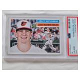 Adley Rutschman Rookie 2023 Topps Archives #55 PSA Graded 10 - Baltimore Orioles Baseball Card Adley Rutschman Rookie 2023 Topps Archives #55 PSA Graded 10 - Baltimore Orioles Baseball Card
