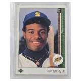 Ken Griffey Jr. Rookie 1989 Upper Deck Star Rookie #1 PSA Graded 4 - Seattle Mariners Baseball Card Ken Griffey Jr. Rookie 1989 Upper Deck Star Rookie #1 PSA Graded 4 - Seattle Mariners Baseball Card