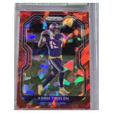 Adam Thielen 2020 Panini Prizm Red Ice #216 CSG Graded 9.5 - Minnesota Vikings Football Card Adam Thielen 2020 Panini Prizm Red Ice #216 CSG Graded 9.5 - Minnesota Vikings Football Card