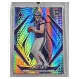 J.J. McCarthy Rookie 2024 Panini Phoenix Holo #185 - Minnesota Vikings Football Card J.J. McCarthy Rookie 2024 Panini Phoenix Holo #185 - Minnesota Vikings Football Card